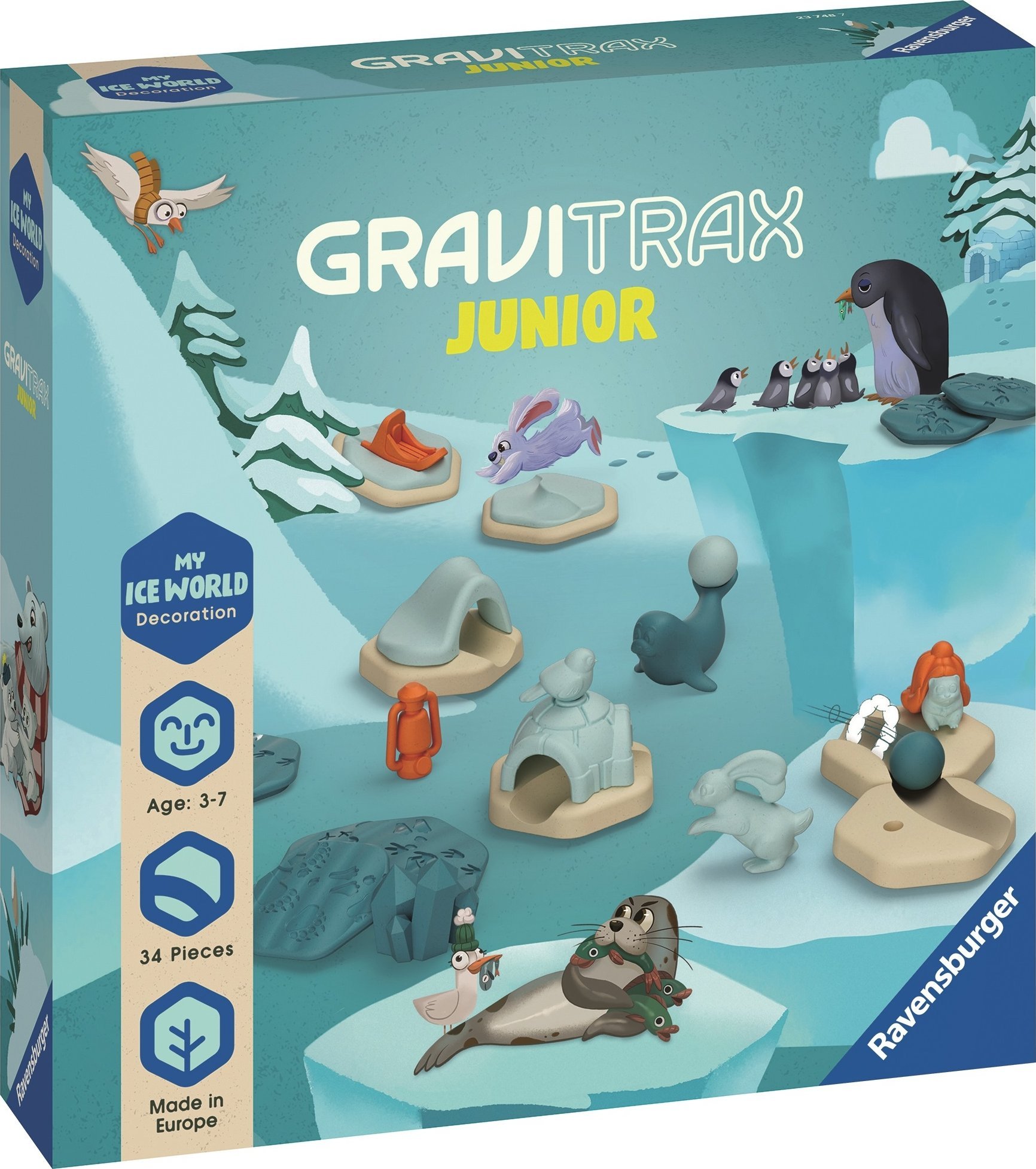 Ravensburger Gravitrax Junior - zestaw uzupełniający Lodowa...