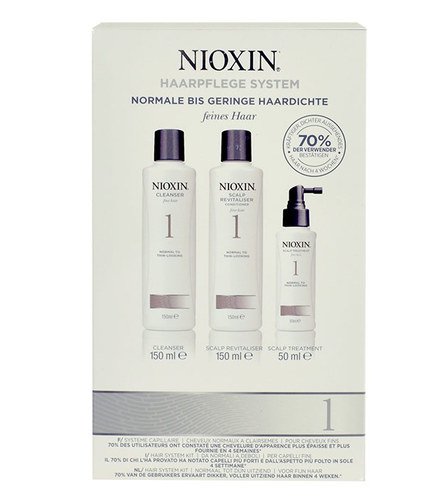 Nioxin Hair System 1 Zestaw kosmetyków do włosów dla kobiet