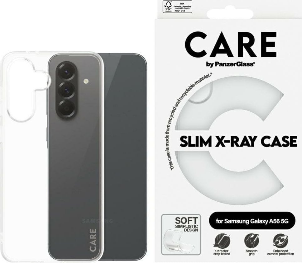 PanzerGlass Etui CARE by Fashion X-Ray do Samsung Galaxy A56 5G przezroczysty
