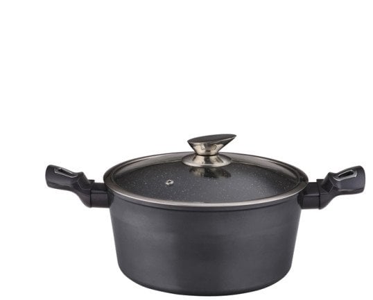 CASSEROLE DOMOLETTI GREY META D24CM 4.4L