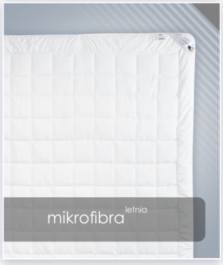 AMZ Kołdra antyalergiczna 155x200 cm MIKROFIBRA letnia