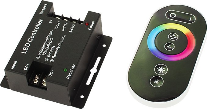 Blow 70-939# Sterownik taśm led rgb dot.z pil.rf czar