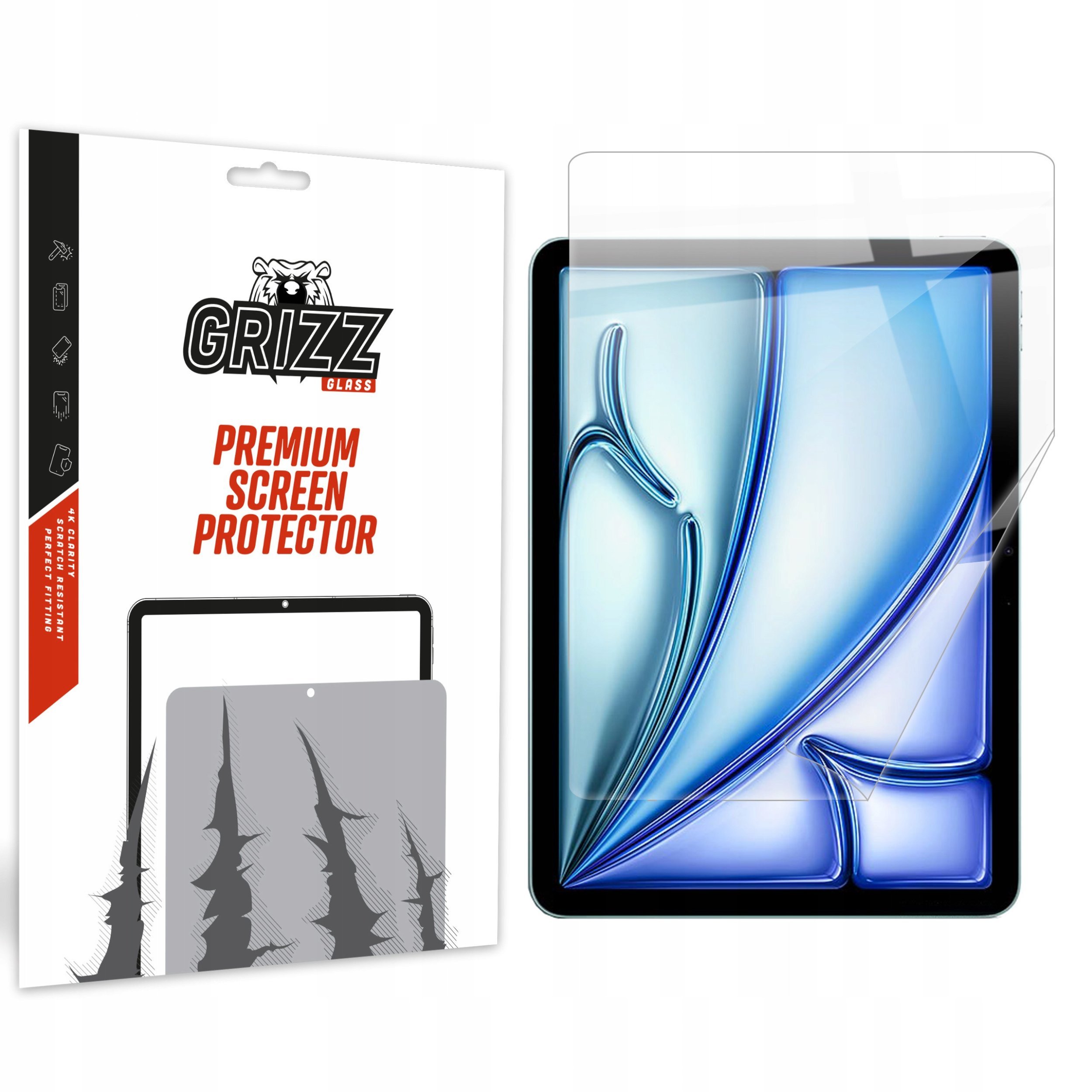 Folia ceramiczna GrizzGlass CeramicFilm do Apple iPad Air 11" M3 2025