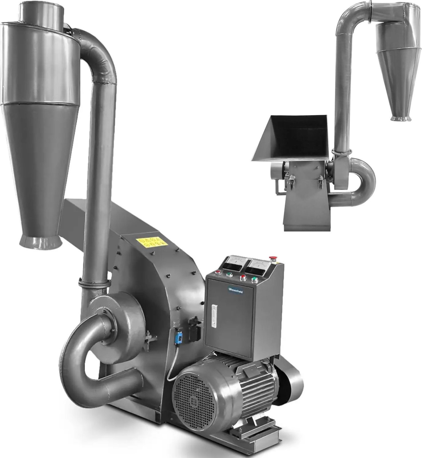 Wiesenfield Młyn bijakowy rozdrabniacz do zboża trocin pelletu 700 kg/h 11 kW