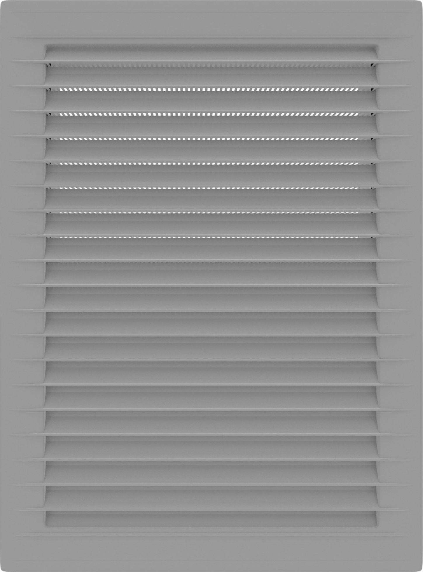 airRoxy Kratka wentylacyjna skośna z siatką 21x14 szara AirRoxy 0976