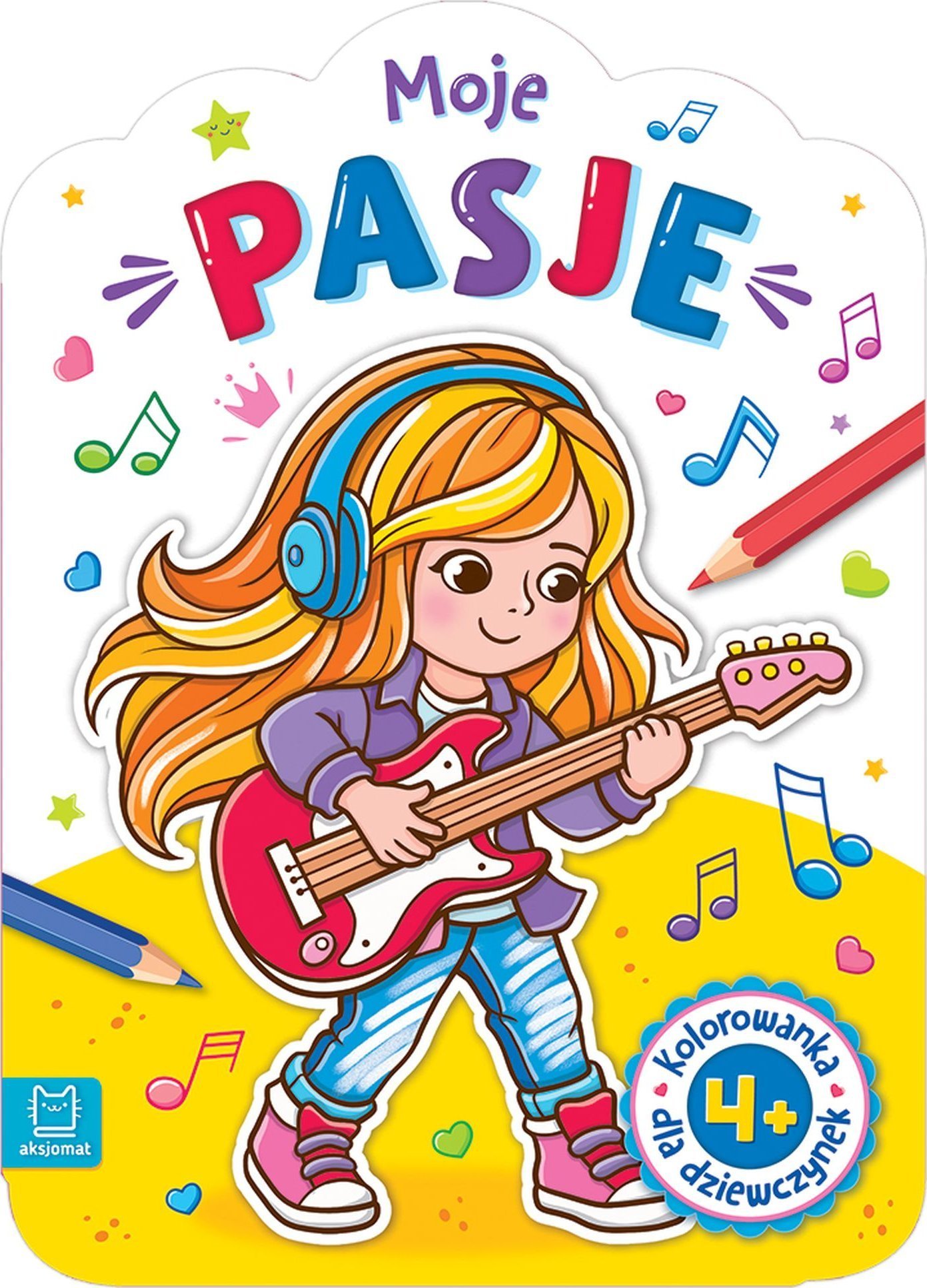 Kolorowanka dla dziewczynek Moje pasje 41406