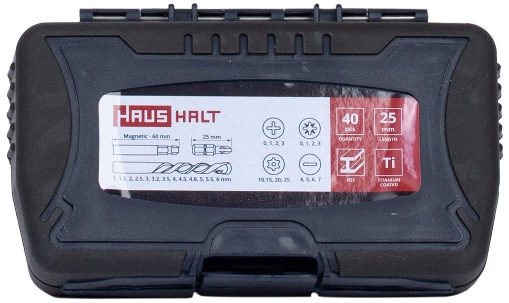 SET OF SREWDRIVER BITS AND DRILLS YF-40