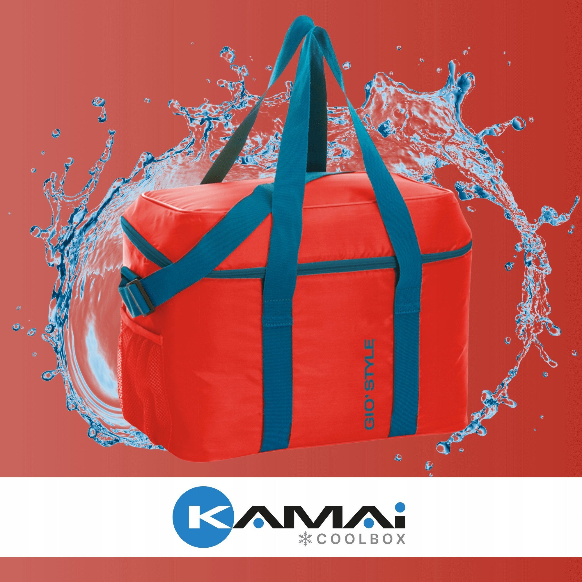 Thermal bag Frio 20 assorted colors blue/green/red 8000303309222