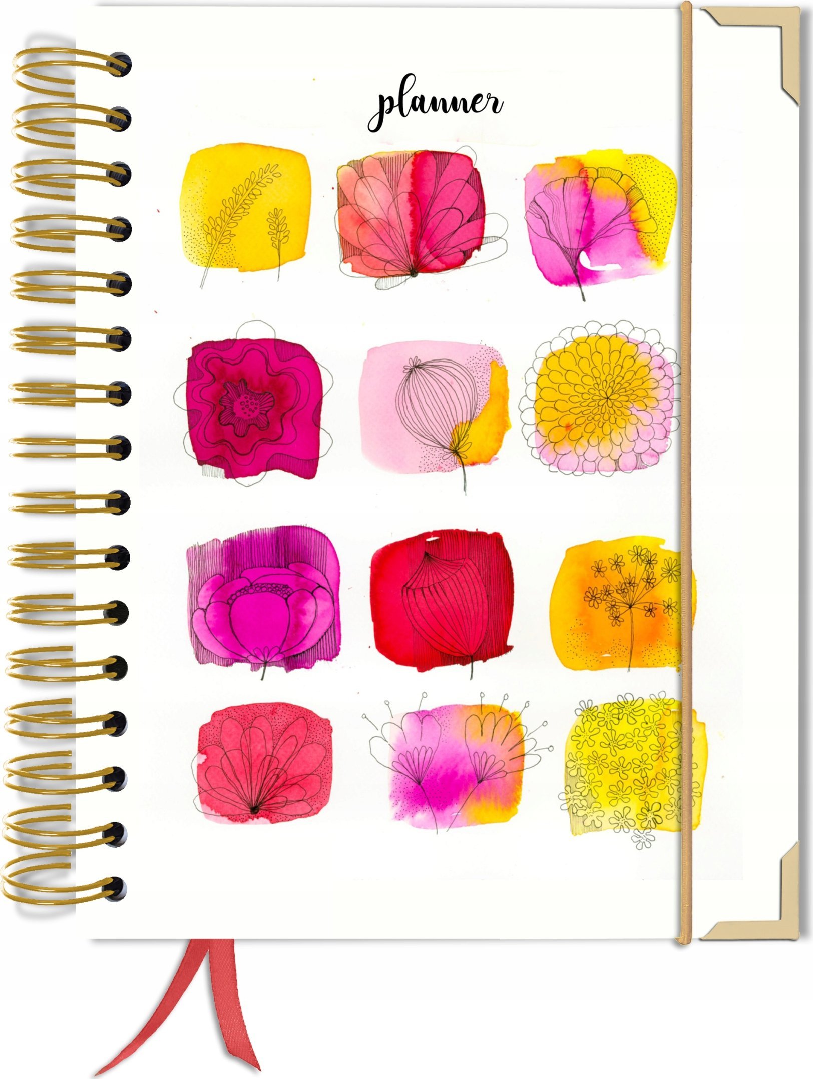 TadaPlanner Kalendarz terminarz bez dat planer książkowy A5+