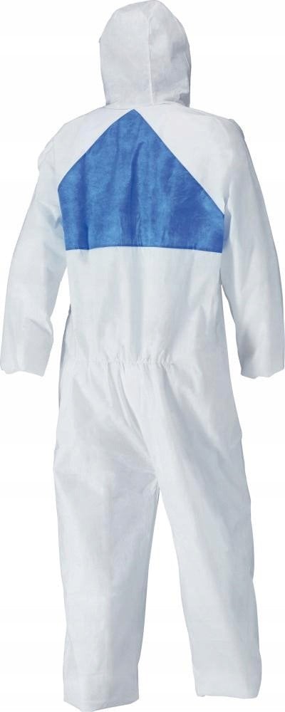 3M 4540+XL, Blue, White, XL, Radiation resistant, Splash proof, EN 1149-5 - Electrostatic Properties,? EN 1073-2 Particulate Radioactive Contamination