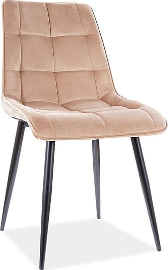 Signal Krzesło CHIC VELVET beżowe