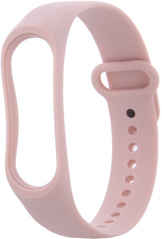 Pasek silikonowy do Xiaomi Mi Band 5 / 6 pudrowy róż