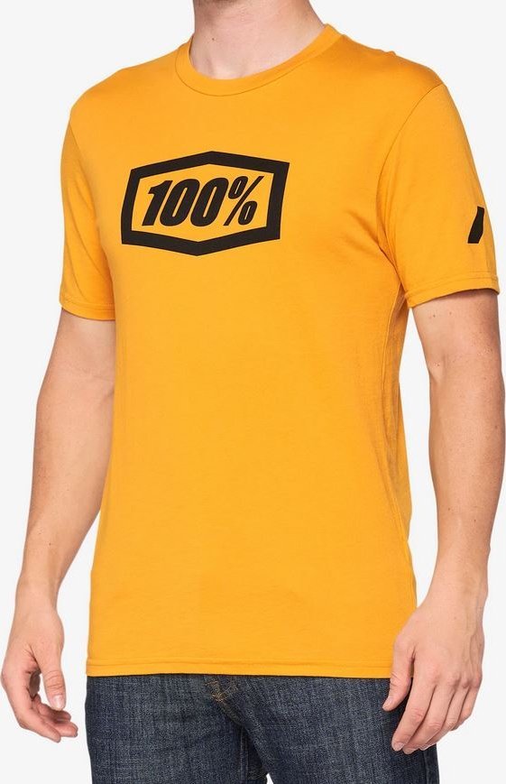 100% T-shirt 100% ESSENTIAL krótki rękaw goldenrod roz. M (NEW)