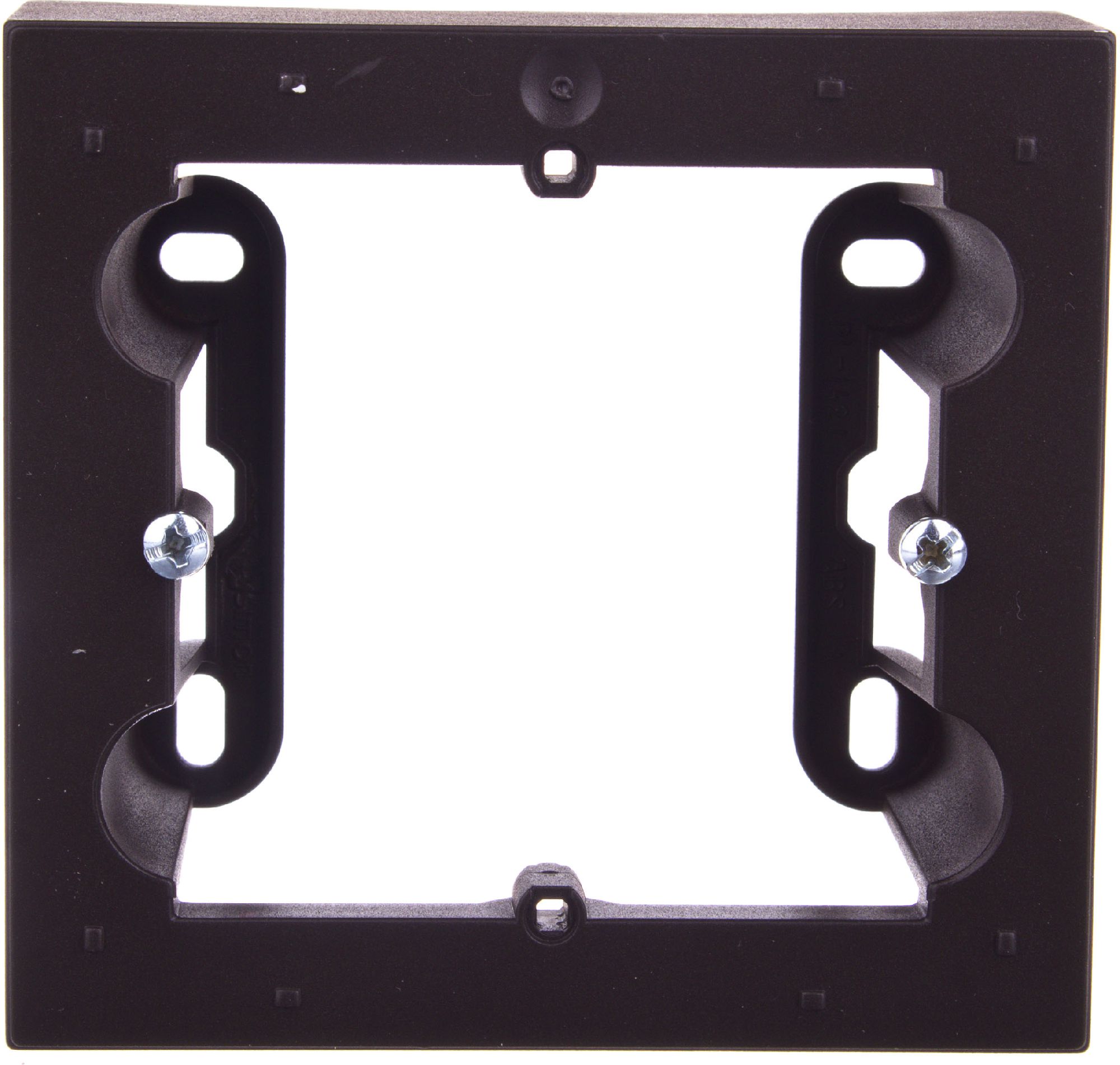 Kontakt-Simon Puszka natynkowa pojedyncza płytka brąz mat (WMDZ-201xxx-046)