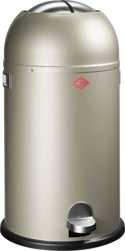 Kosz na śmieci Wesco Kosz na śmieci n. srebrny 33l Kickmaster Wesco