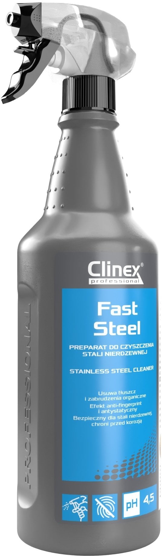 Clinex Środek do czyszczenia stali nierdzewnej - 1 l