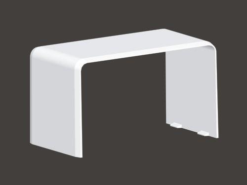 Kopos Pokrywa łącząca 50x90mm biała