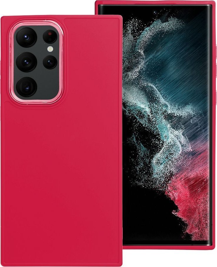 OEM Futerał FRAME do SAMSUNG S22 Ultra magenta