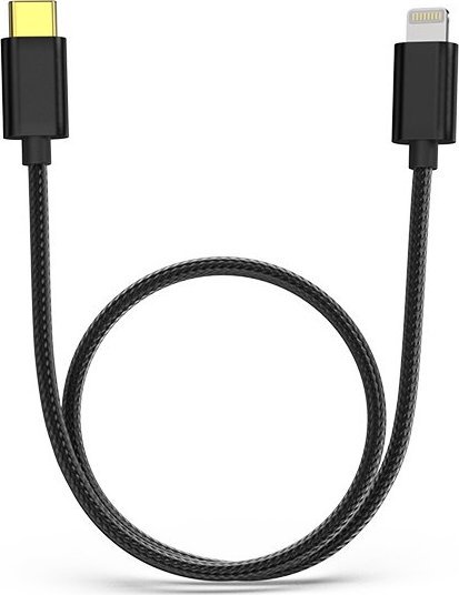Kabel USB FiiO USB-C - Lightning 0.5 m Czarny (6953175731030)