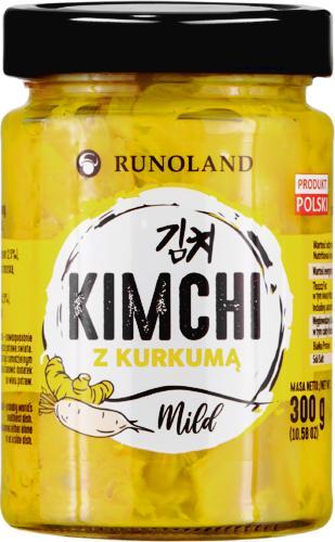 RUNOLAND Kimchi Mild z kurkumą 300g - Runoland