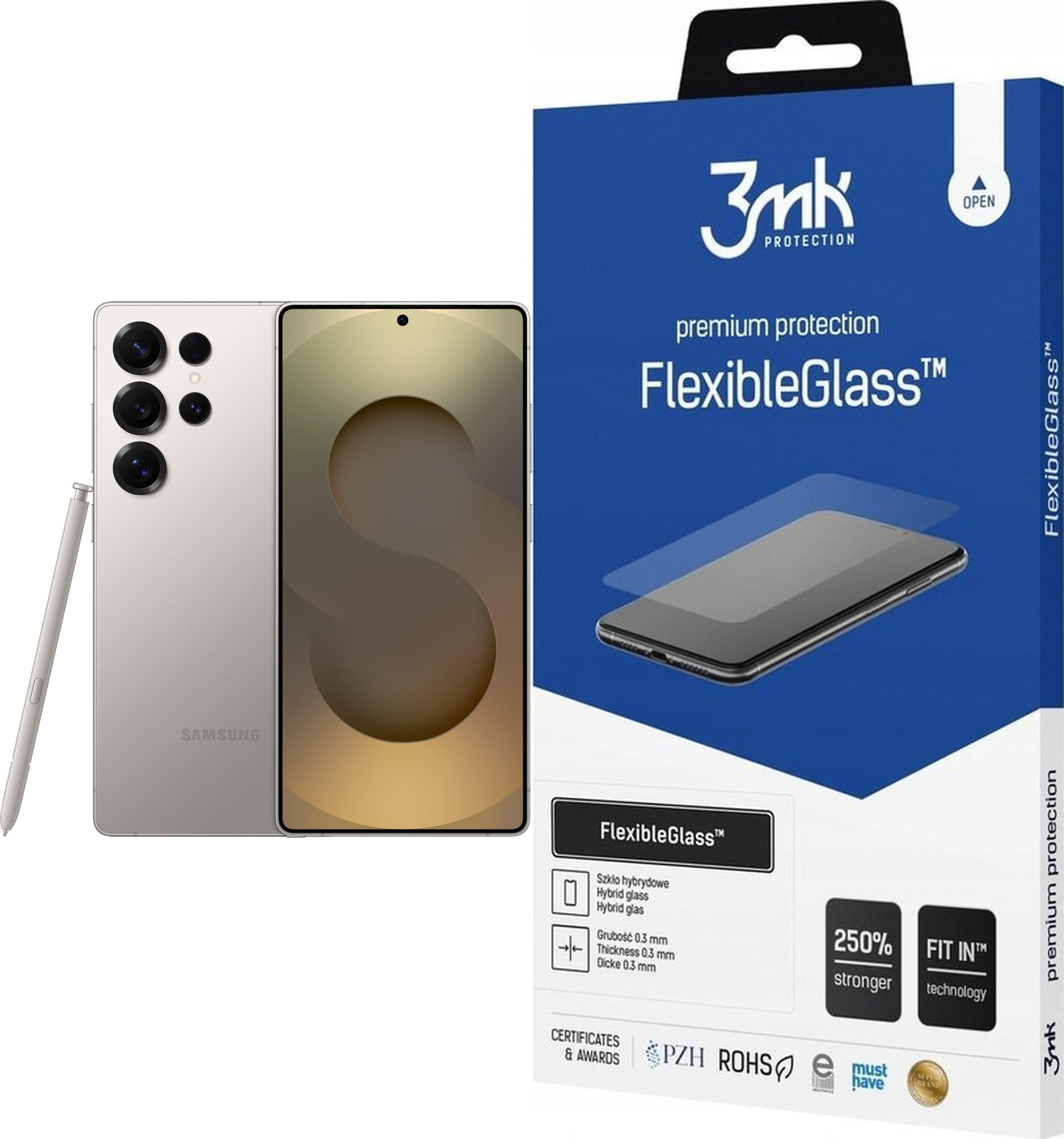 Smartfon Samsung Galaxy S25 Ultra 5G 12/256GB Szary (SM-S938BZT) + FlexibleGlass