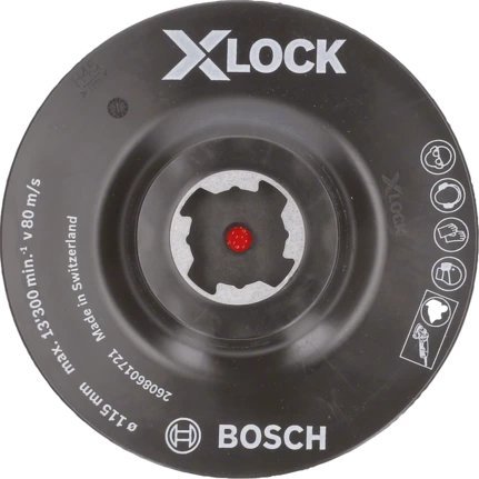 Bosch Bosch X-LOCK backing pad Velcro, O 115mm, sanding pad