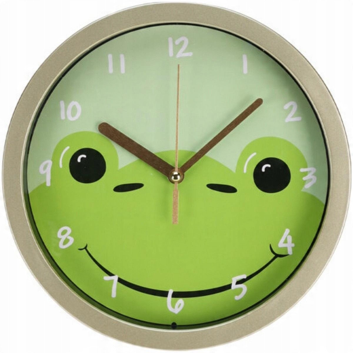ZEGAR ŚCIENNY KIDS ANIMAL - ŻABA