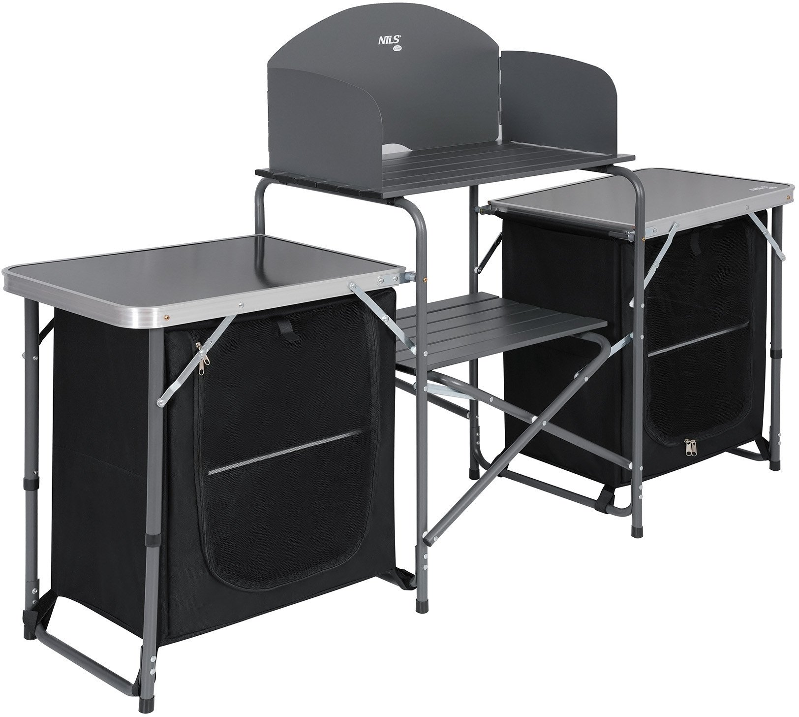 NC3042 SKŁADANA SZAFKA TURYSTYCZNA KUCHENNA Z OSŁONĄ NILS CAMP