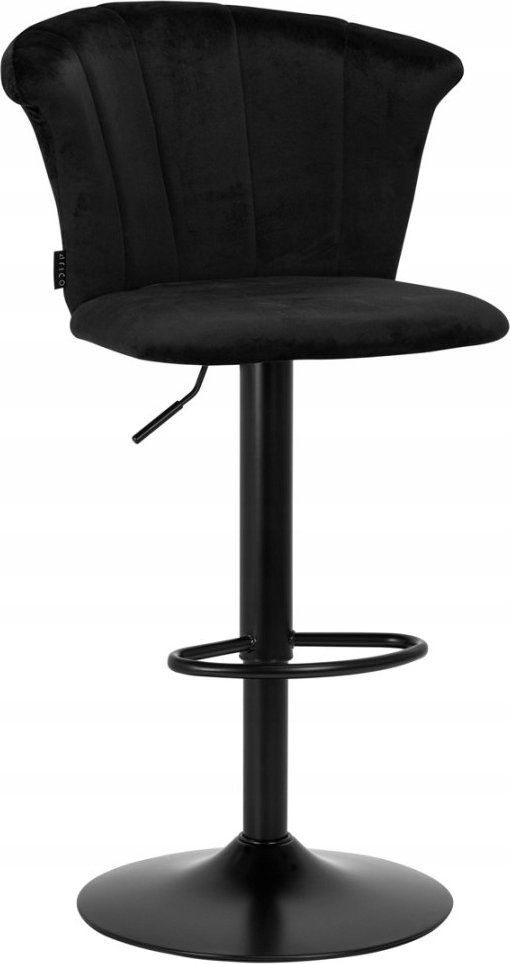 Activeshop 4Rico Hoker barowy QS-B801 aksamit czarny