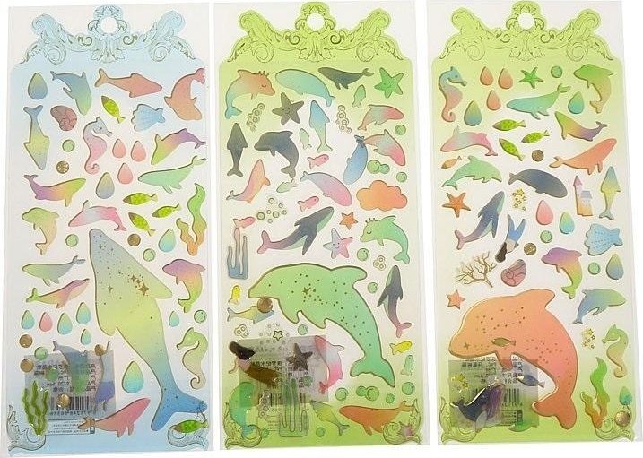 Naklejki wypukłe MIX