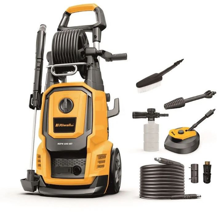 Myjka ciśnieniowa Riwall MYJKA CIŚNIENIOWA Silnik indukcyjny 195i WĄŻ 13M INDUKCJA REPW 195