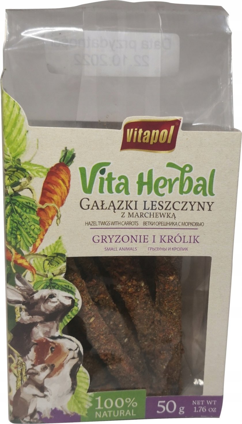 Vitapol Karma uzupełniająca Vita Herbal dla królika 50g (ZVP-4148)
