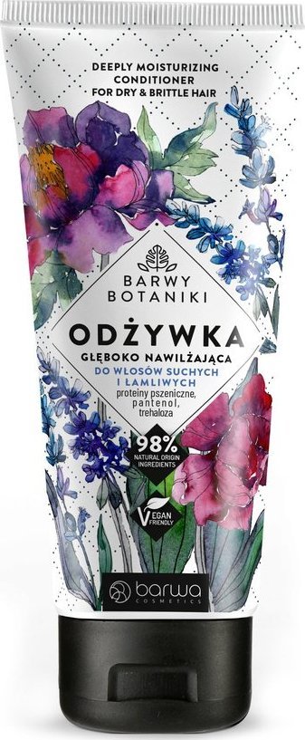 Barwa BARWA Barwy Botaniki Odżywka głęboko nawilżająca do włosów suchych i łamliwych 180ml