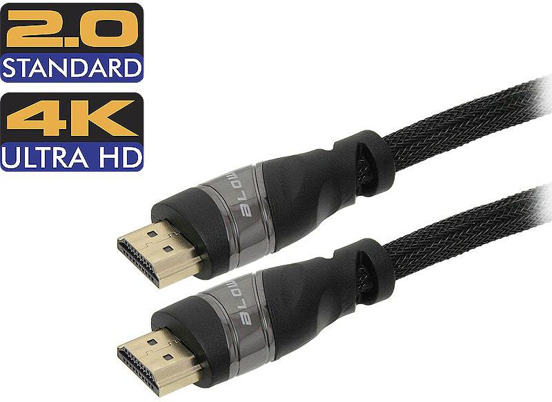 Kabel Blow HDMI - HDMI 3m czarny (92-641#)