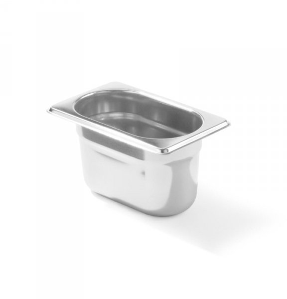 Pojemnik GN 1/9 stal nierdzewna Profi Line wys. 65 mm - Hendi 801833