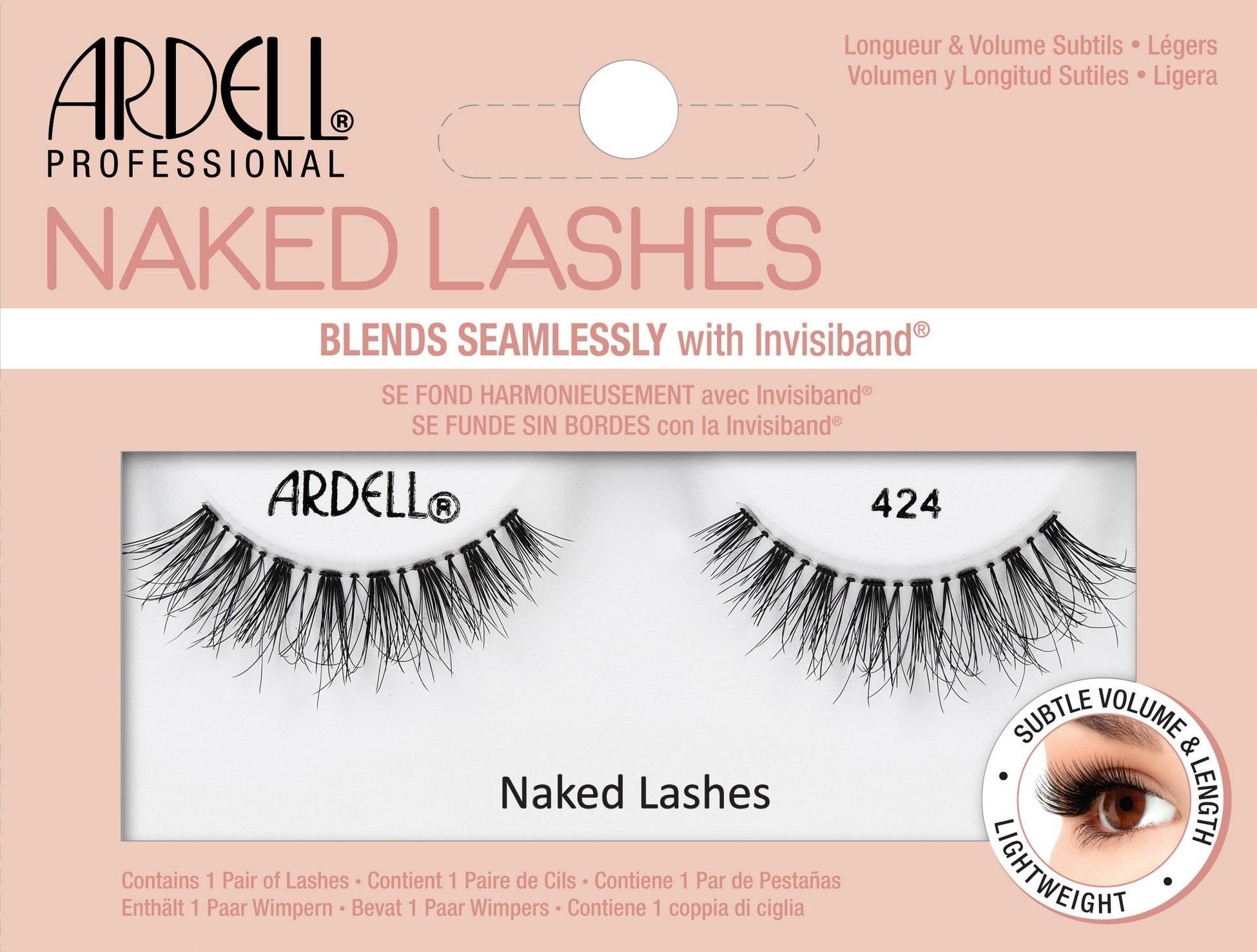 Ardell Ardell Naked Lashes 424 Sztuczne rzęsy 1szt Black
