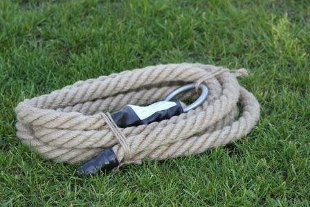 Lina do przeciągania 10 m jutowa