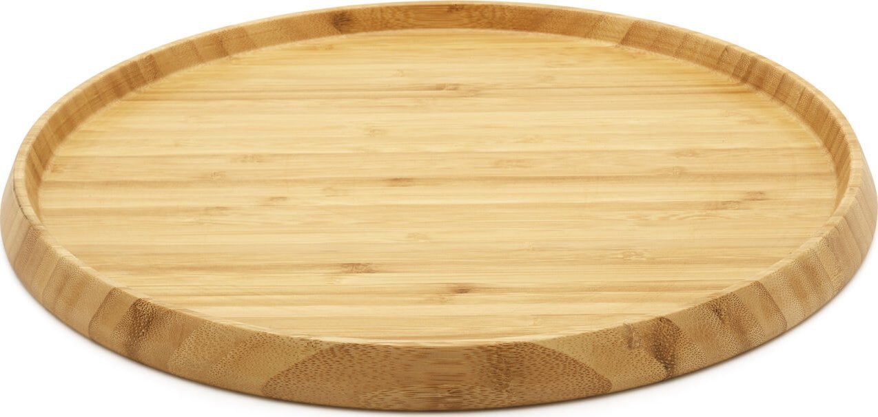 Bredemeijer Bredemeijer Bamboo Tray round nature 350x350x22mm 174002