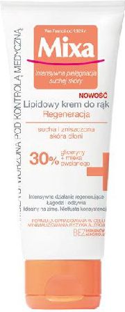 Mixa Krem lipidowy do rąk regenerujący 30% 100ml