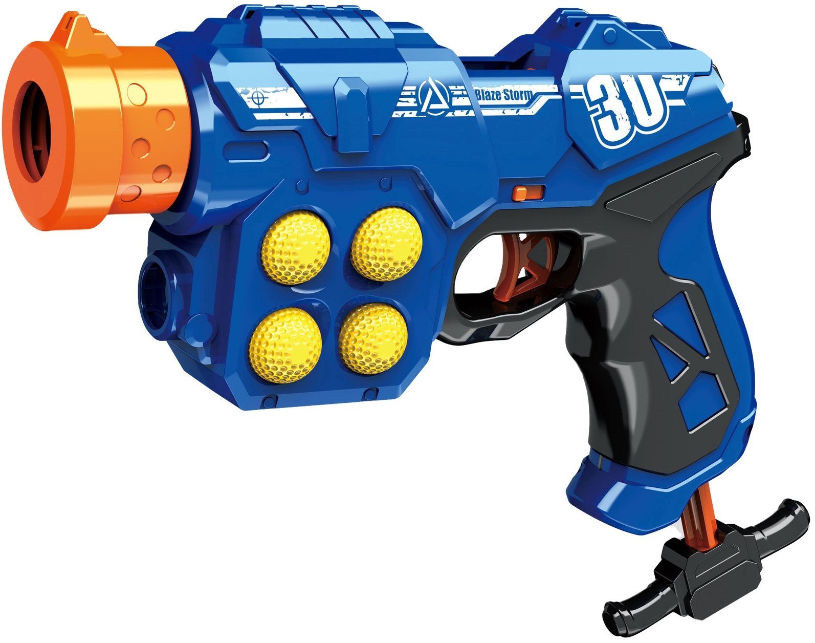 GUN TOY FOR KIDS WITH SOFT BULLETS(5PCS)