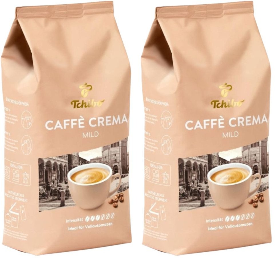 Kawa ziarnista Tchibo Caffe Crema Mild 2x 1kg