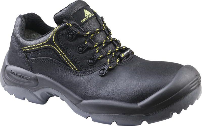 Delta Plus Półbuty robocze skórzane gładkie amagnetyczne czarne rozmiar 42 (MAESTS3NO42)