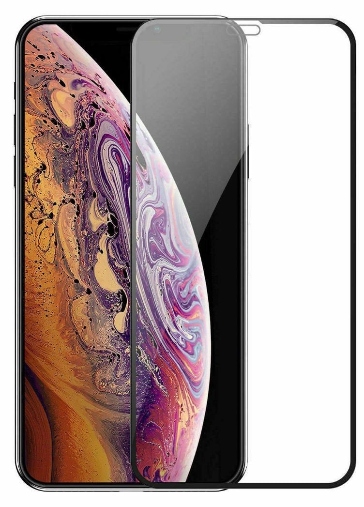 Mocco Full Glue 5D Signature Edition Tempered Glass Full Coverage with Frame Apple iPhone 11 Pro Black