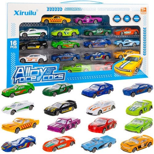 Autka kolorowe/resoraki 1:64- 16szt. 26319