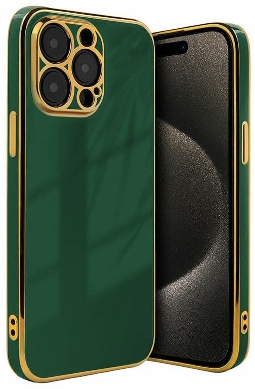 ETUI GLAMOUR CASE SAMSUNG A56 5G ZIELONY