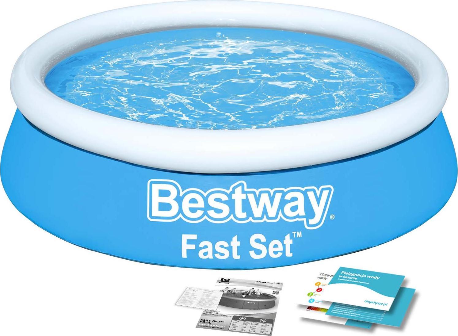 Bestway Basen rozporowy Fast Set 183cm (57392)