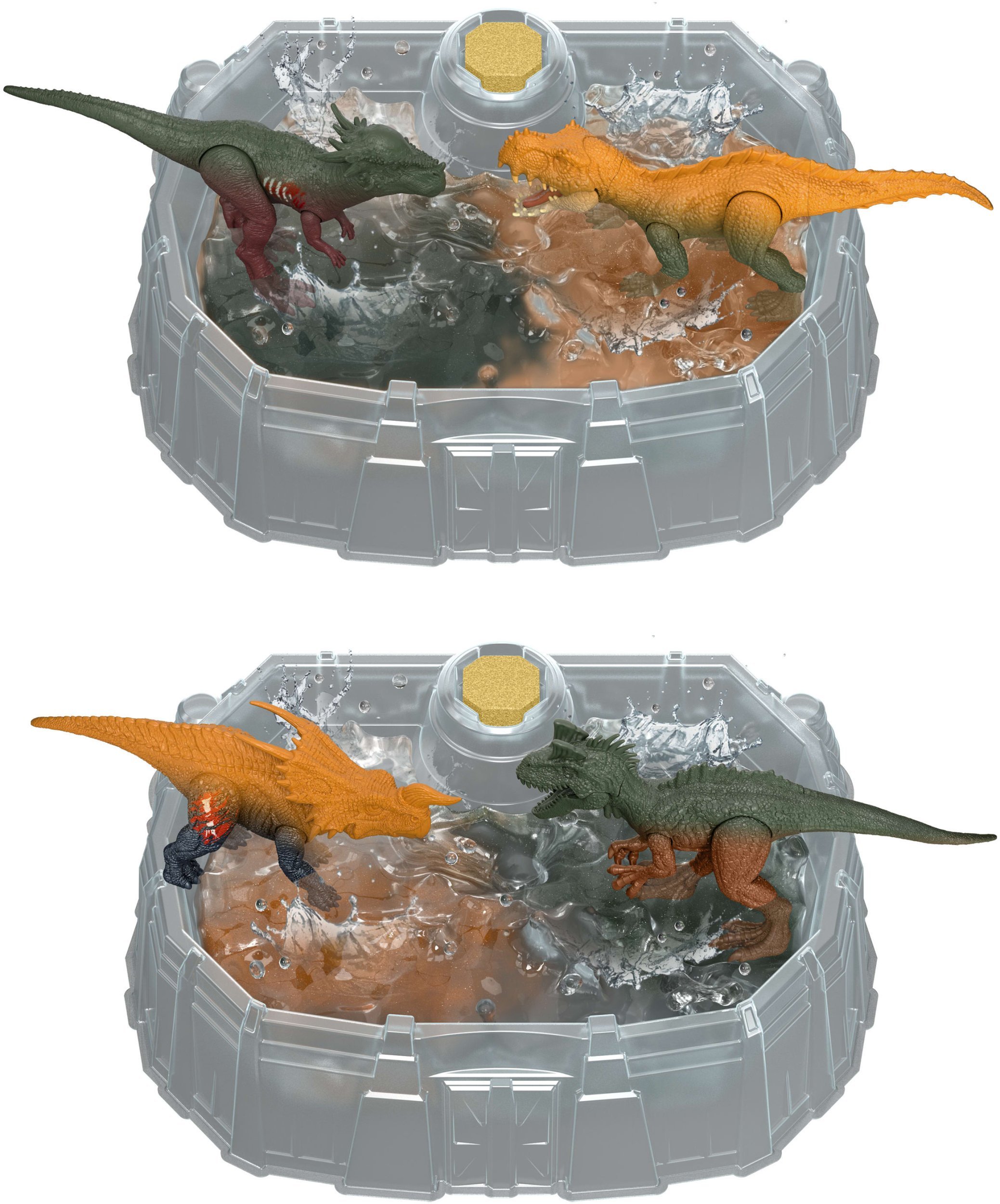 Figurka Mattel JW rinkinys „Arena walki z funkcją zmiany kolorów“