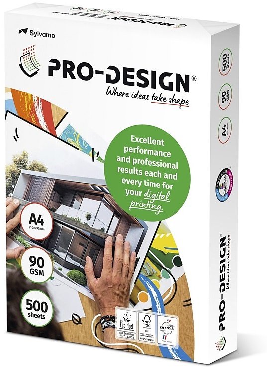 Papier Pro-Design A4/90g satynowany (500) -