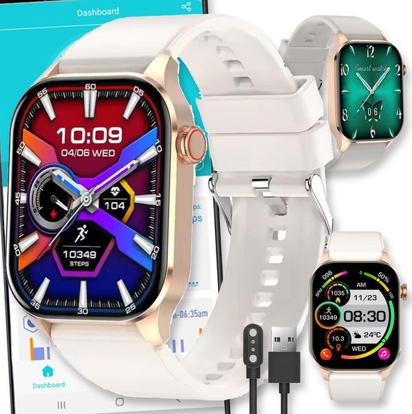 Smartwatch Active Band SMARTWATCH ZEGAREK WATCH MENU PL DAMSKI MĘSKI ROZMOWY SPORT POLSKIE PULS T98