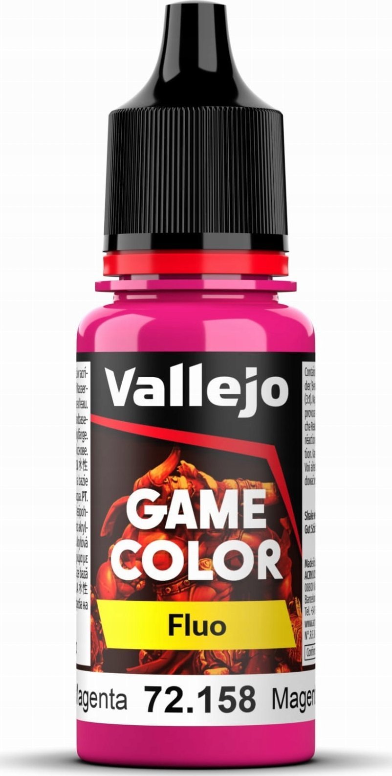 Vallejo Vallejo: 72.158 - Game Color - Fluo - Magenta (18 ml)